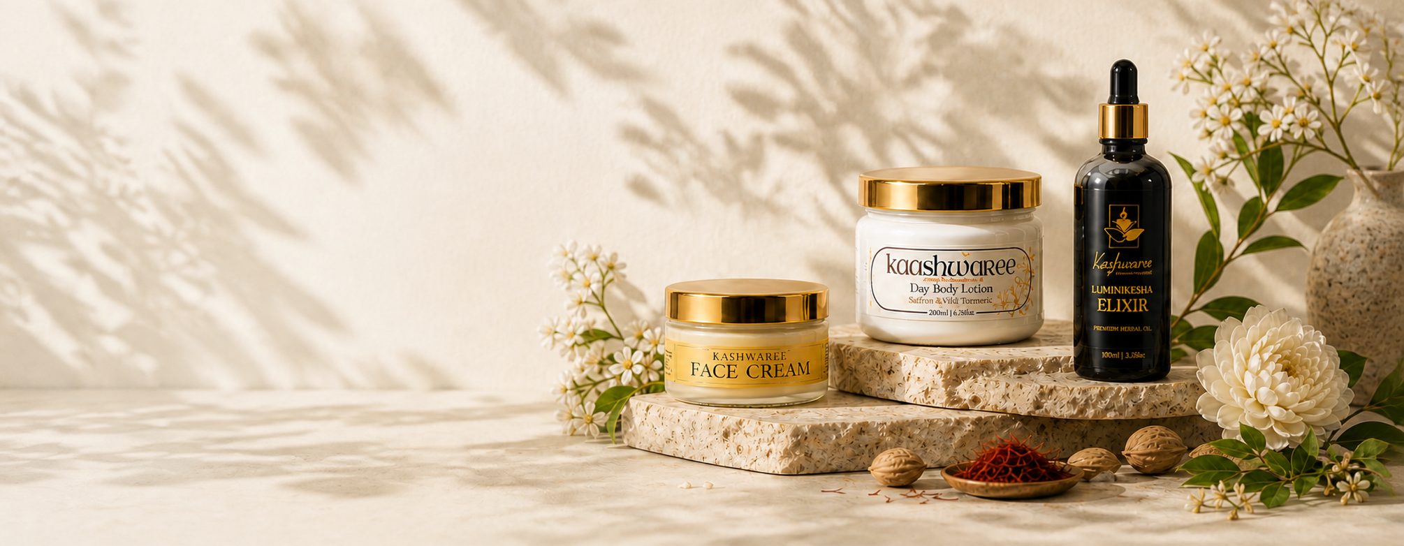Kashwaree botanical skincare and haircare collection